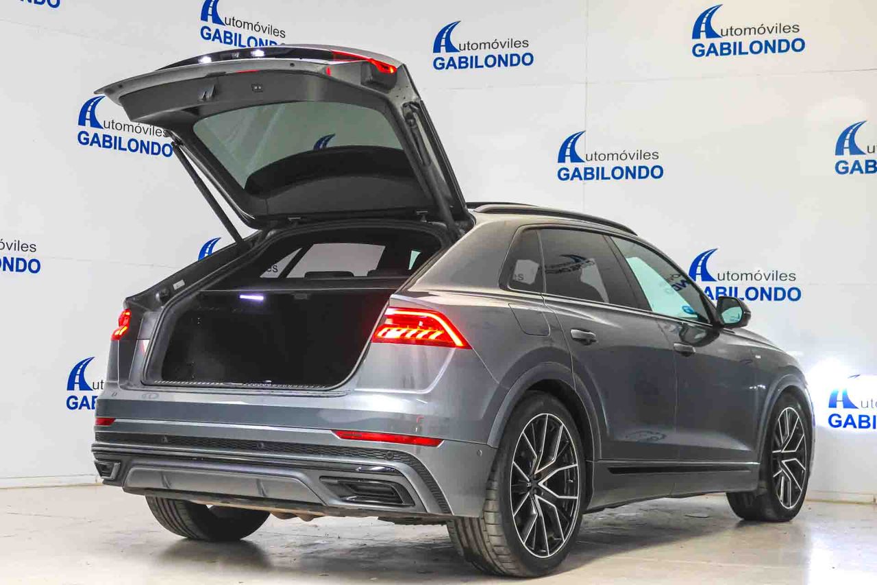 Audi Q8 55 TFSIe 280kW Black Line Pl quattro tip SLine **Techo panorámico** - Foto 22