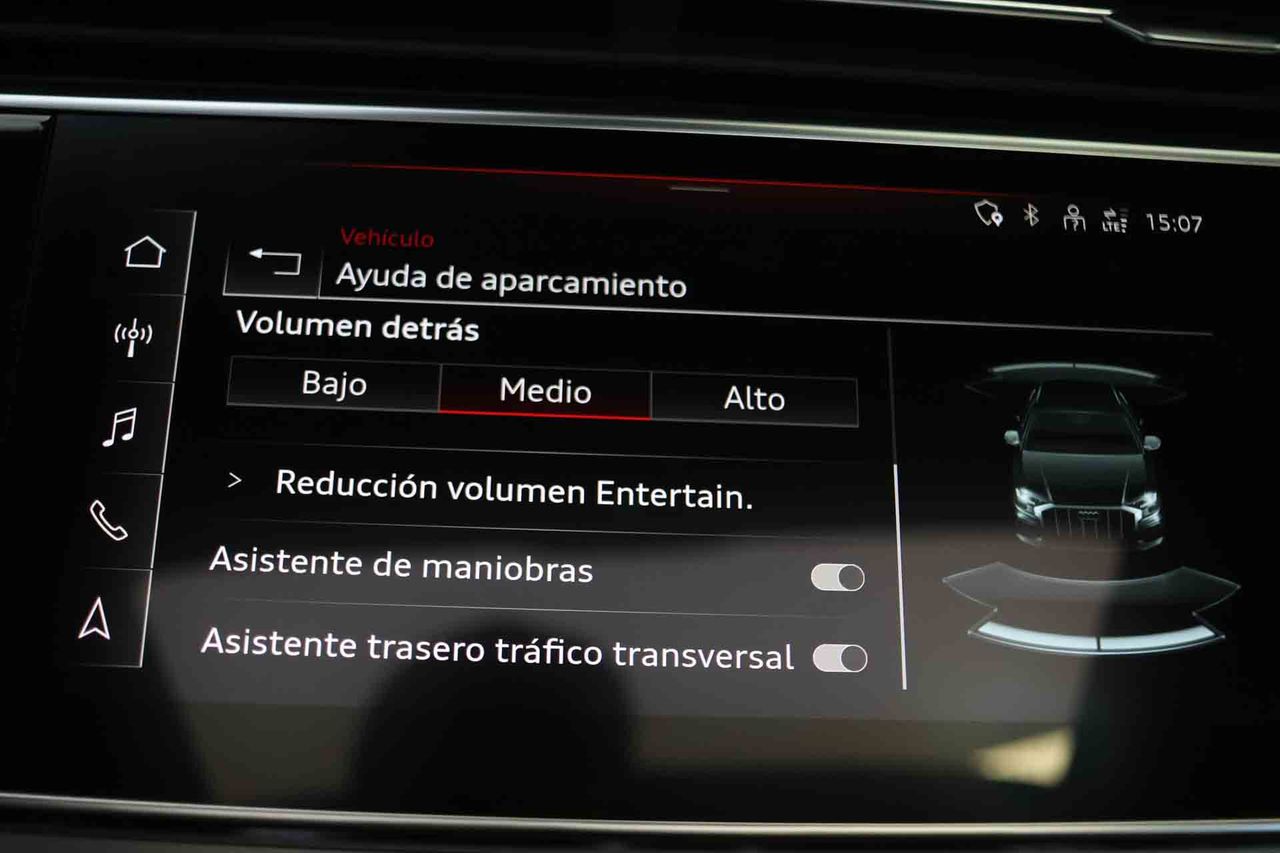Audi Q8 55 TFSIe 280kW Black Line Pl quattro tip SLine **Techo panorámico** - Foto 80