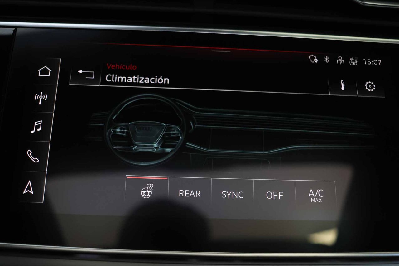 Audi Q8 55 TFSIe 280kW Black Line Pl quattro tip SLine **Techo panorámico** - Foto 78