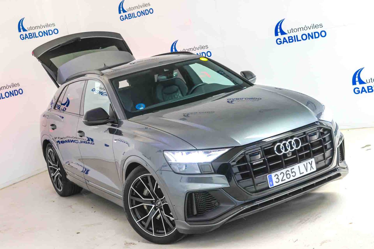 Audi Q8 55 TFSIe 280kW Black Line Pl quattro tip SLine **Techo panorámico** - Foto 25