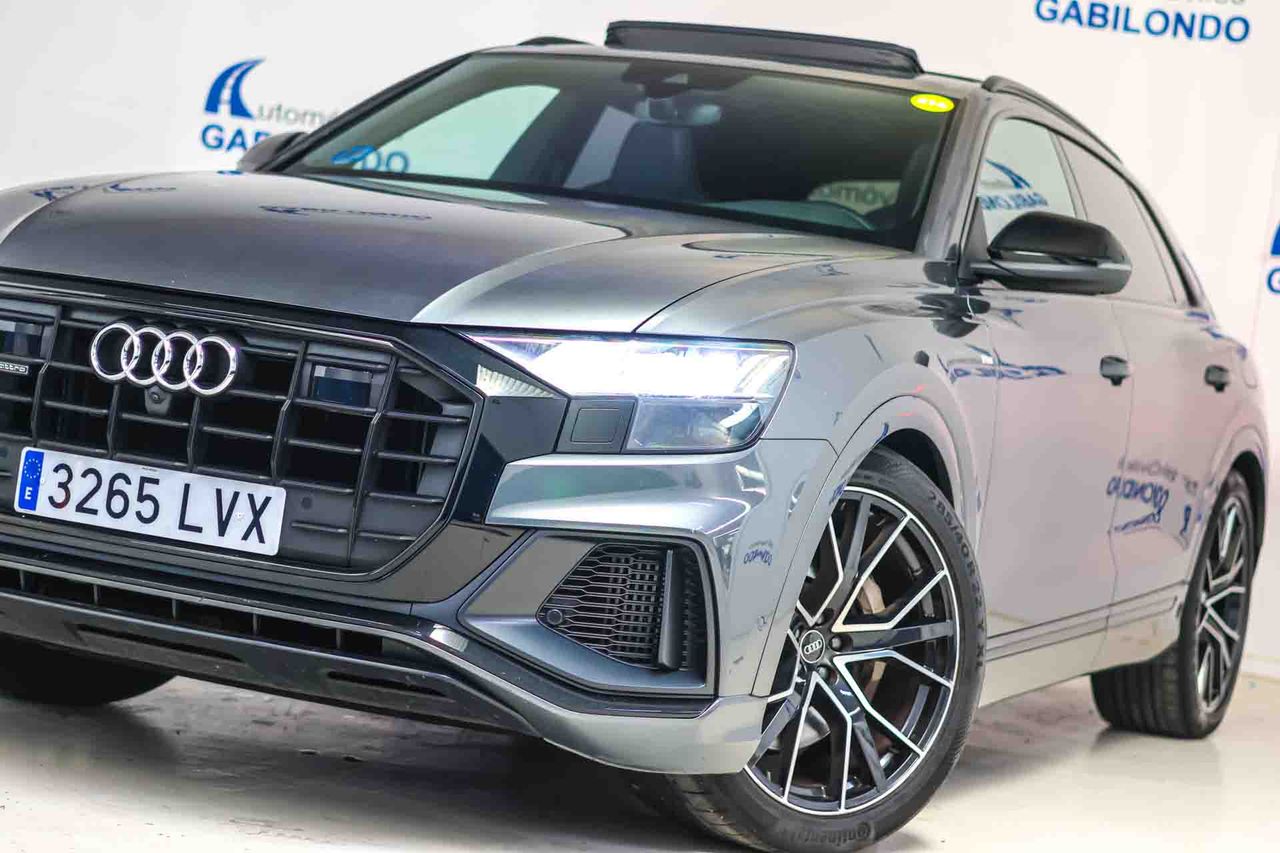 Audi Q8 55 TFSIe 280kW Black Line Pl quattro tip SLine **Techo panorámico** - Foto 31
