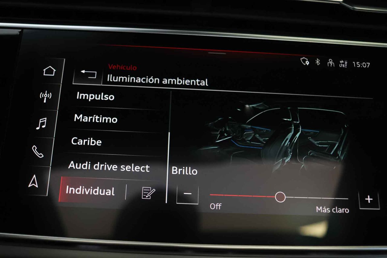 Audi Q8 55 TFSIe 280kW Black Line Pl quattro tip SLine **Techo panorámico** - Foto 79
