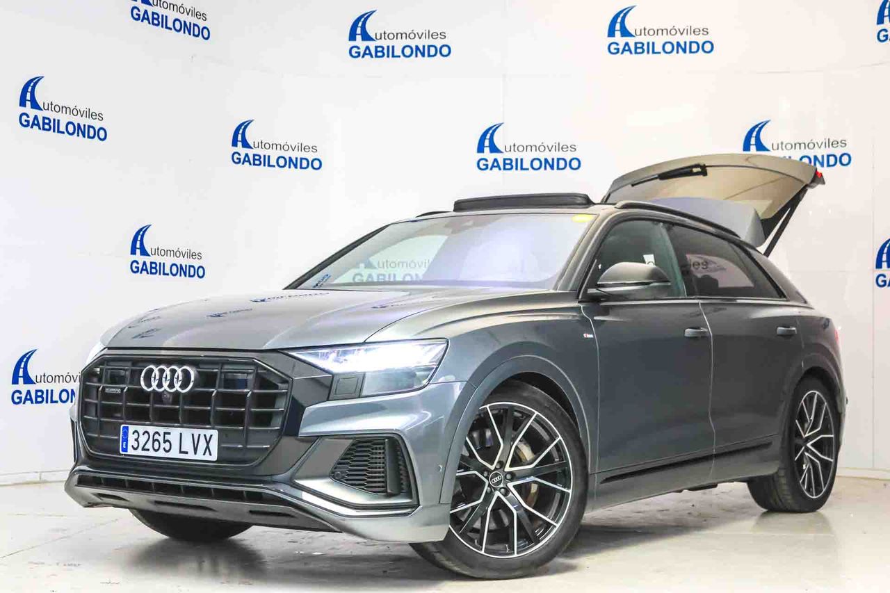 Audi Q8 55 TFSIe 280kW Black Line Pl quattro tip SLine **Techo panorámico** - Foto 21