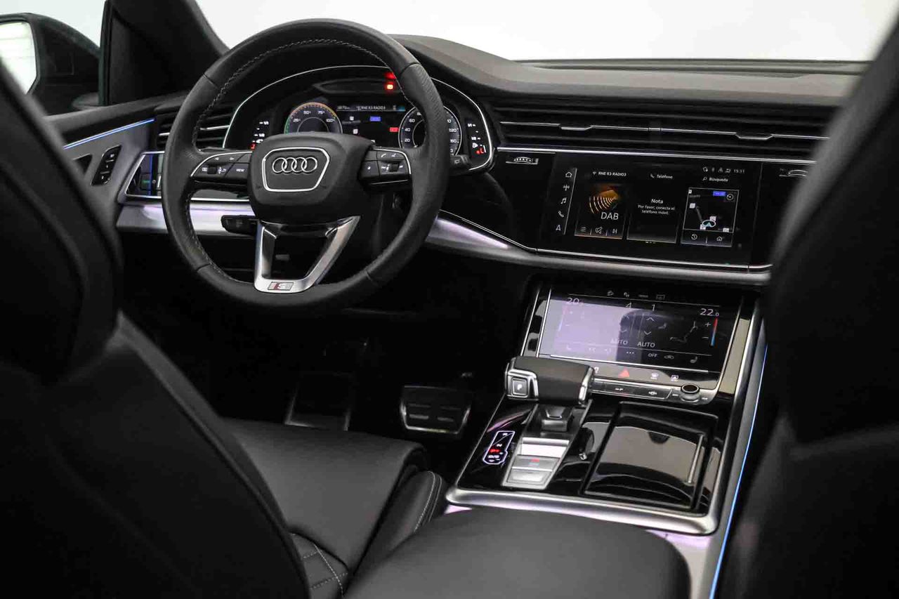 Audi Q8 55 TFSIe 280kW Black Line Pl quattro tip SLine **Techo panorámico** - Foto 40