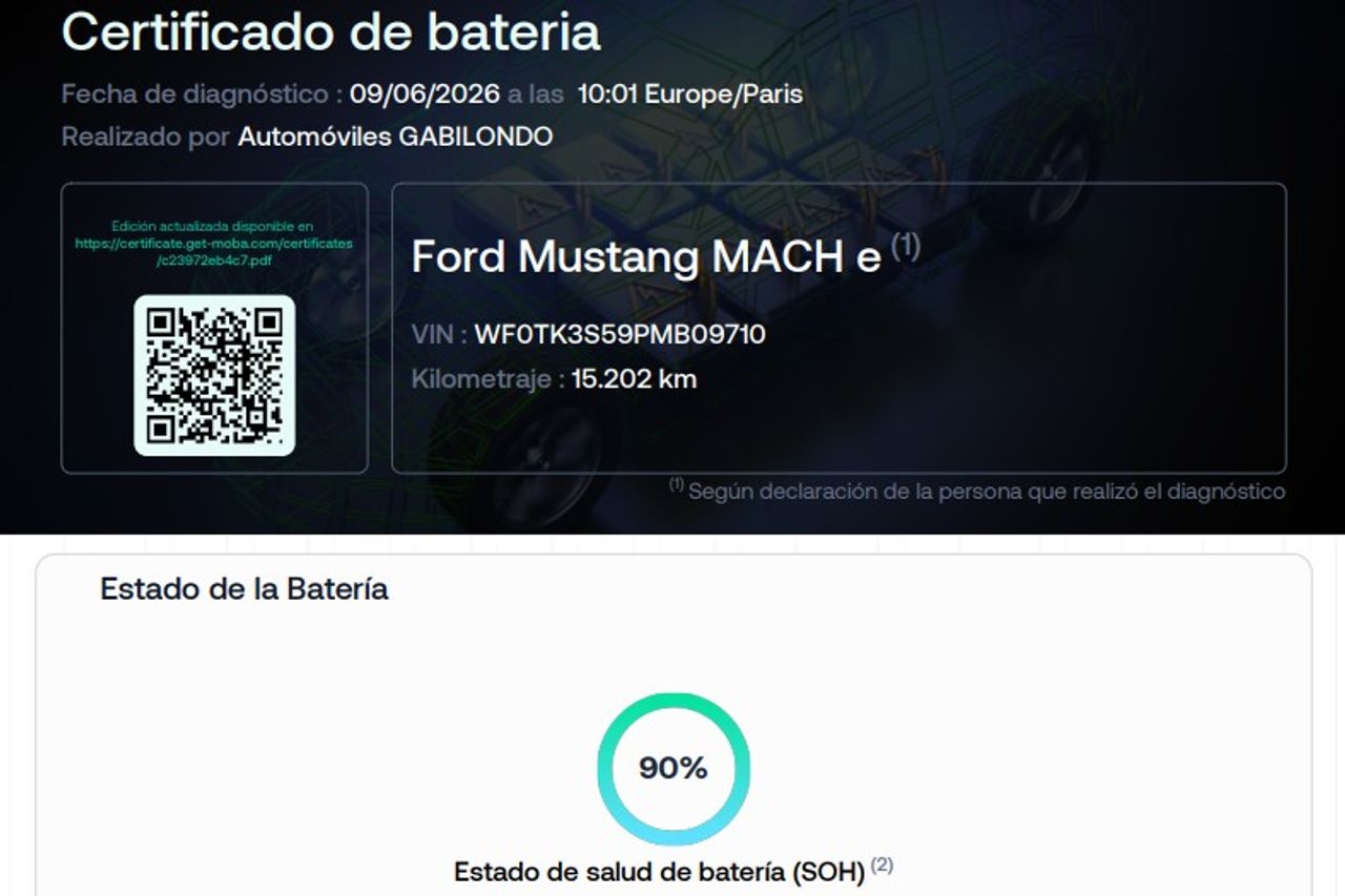 Ford Mustang Mach-E Premium AWD Ran. Están. (Bat. LFP) 232kW **Techo panorámico** - Foto 12