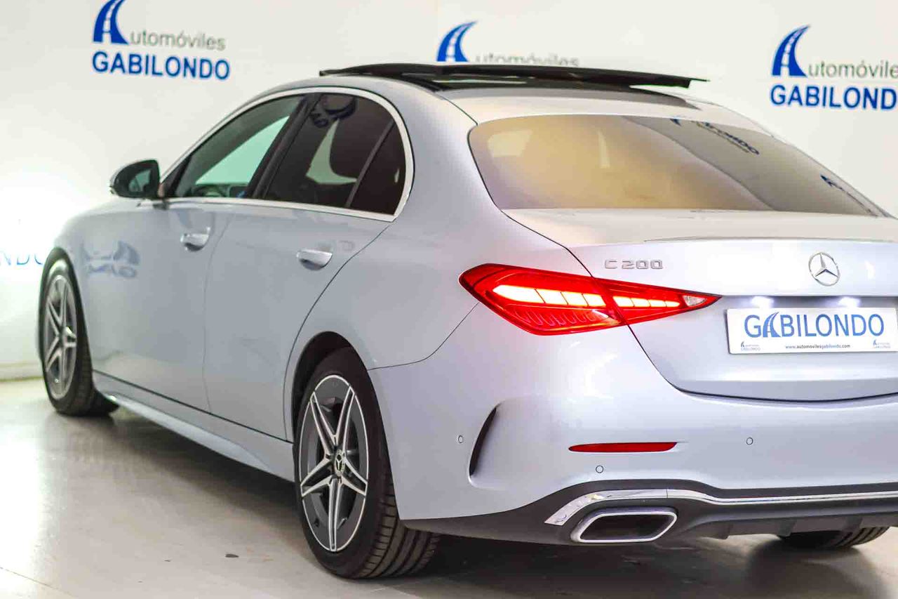 Mercedes Clase C C 200 AMG Line **Techo panorámico** - Foto 26
