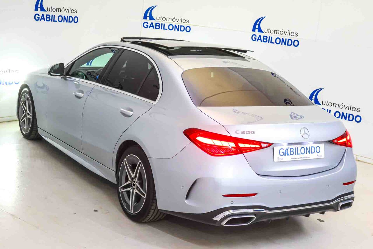 Mercedes Clase C C 200 AMG Line **Techo panorámico** - Foto 14