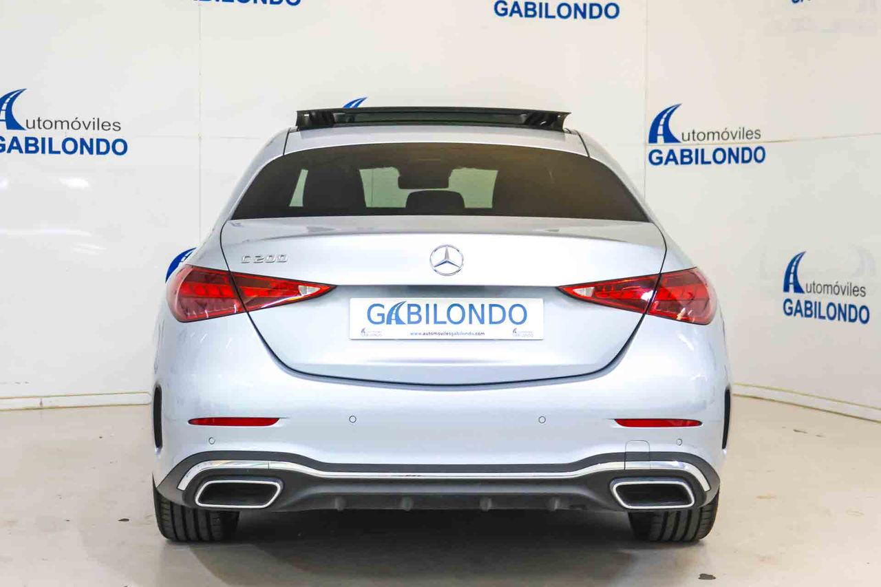 Mercedes Clase C C 200 AMG Line **Techo panorámico** - Foto 5
