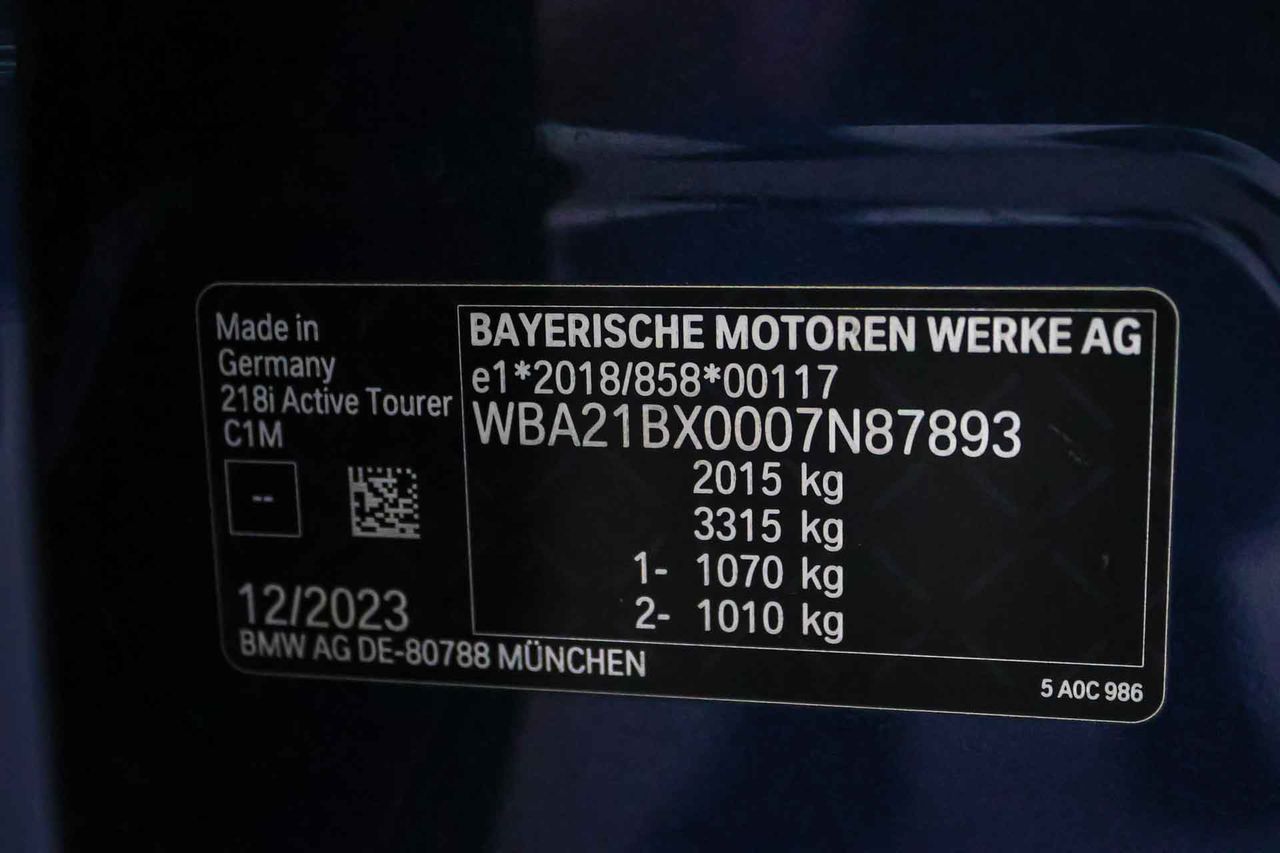 BMW Serie 2 Active Tourer 218i Business Design - Foto 8