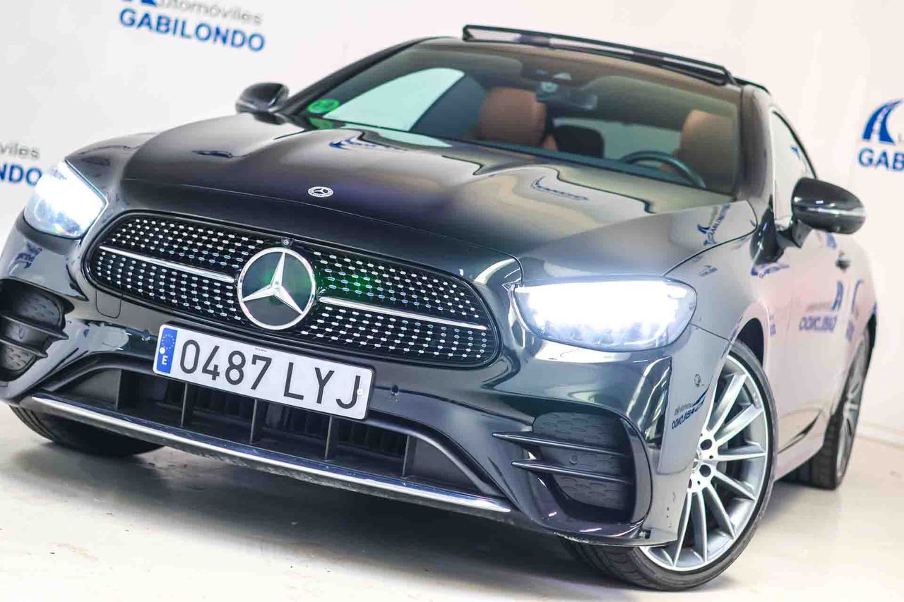 Mercedes Clase E E 220 d Coupé AMG Line **Techo solar** - Foto 27