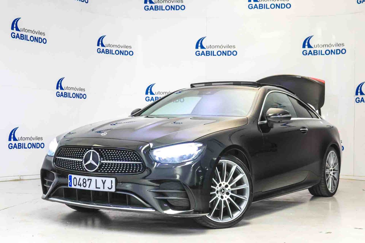 Mercedes Clase E E 220 d Coupé AMG Line **Techo solar** - Foto 16