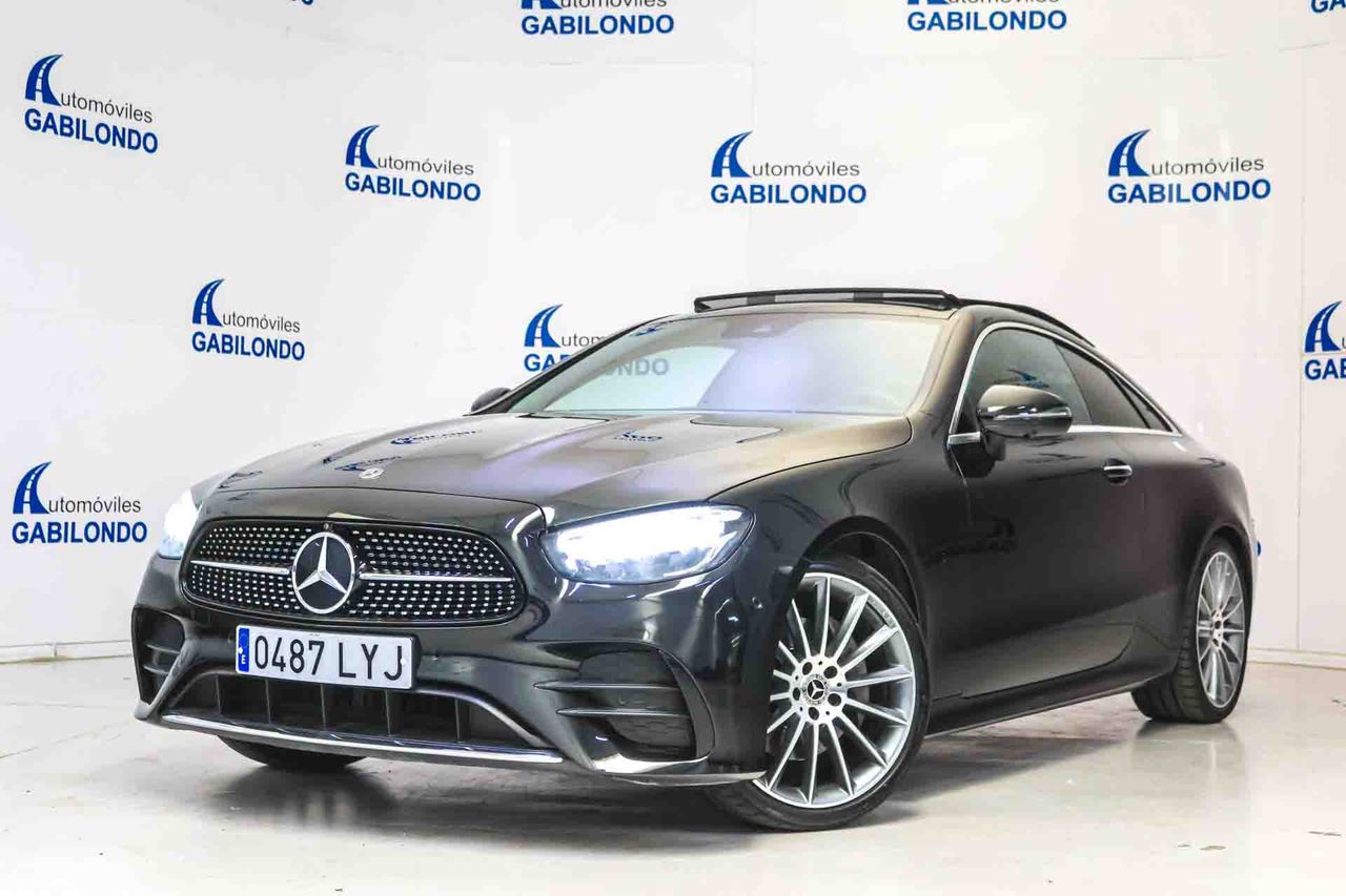 Mercedes Clase E E 220 d Coupé AMG Line **Techo solar** - Foto 10