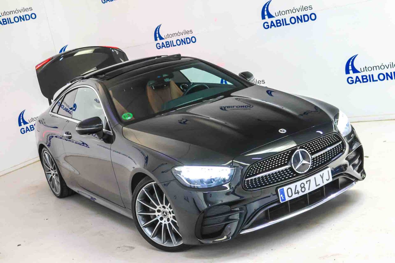 Mercedes Clase E E 220 d Coupé AMG Line **Techo solar** - Foto 20