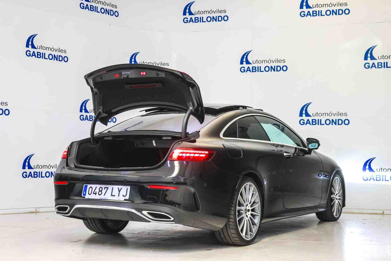Mercedes Clase E E 220 d Coupé AMG Line **Techo solar** - Foto 17