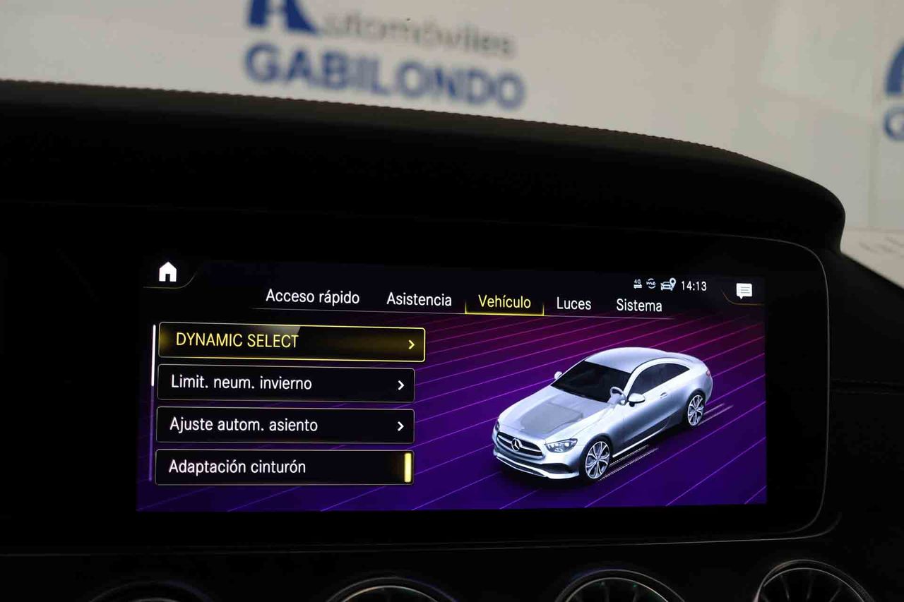 Mercedes Clase E E 220 d Coupé AMG Line **Techo solar** - Foto 71