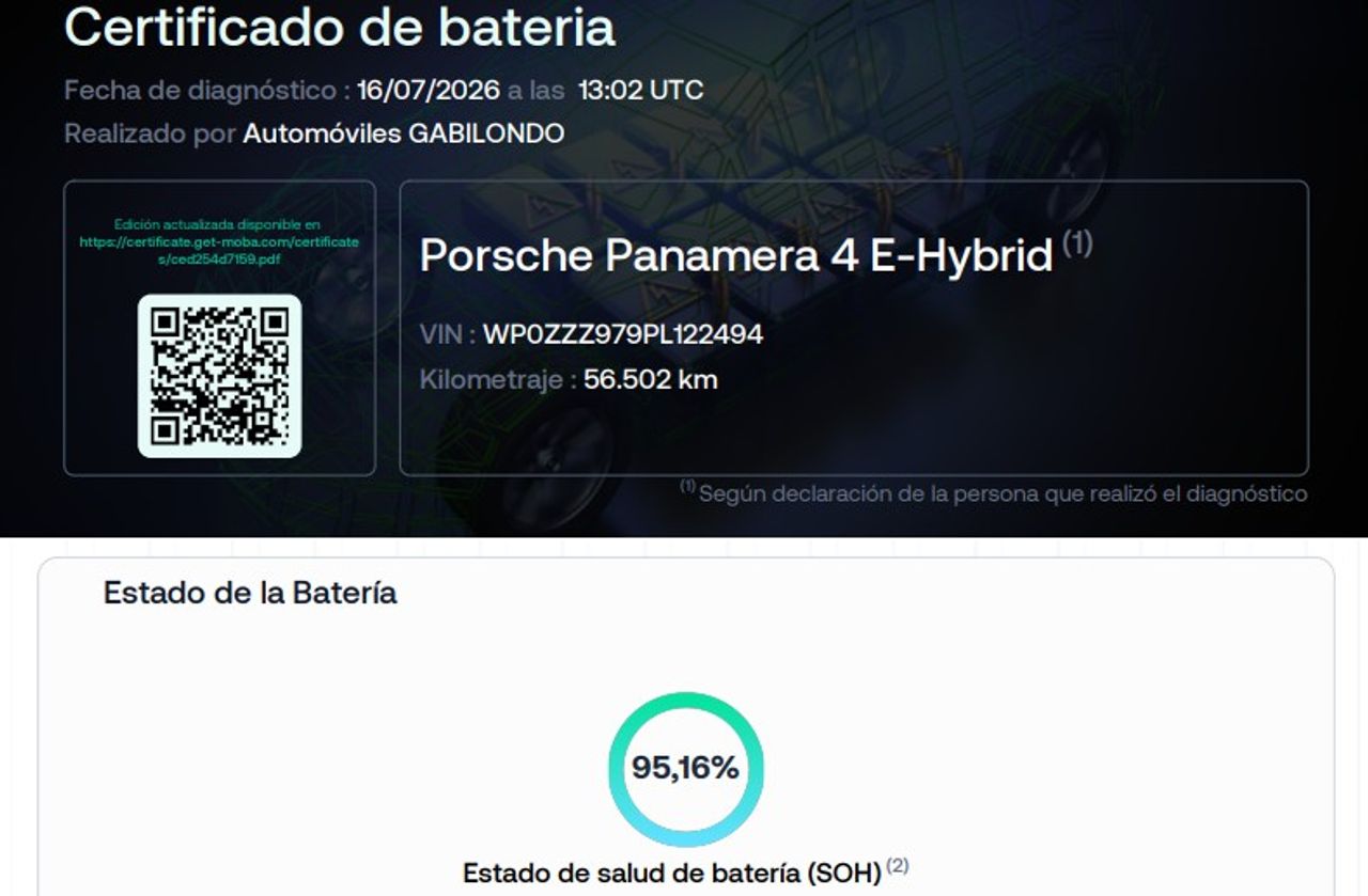 Porsche Panamera 4 E-Hybrid Platinum Edition **Techo panorámico** - Foto 11