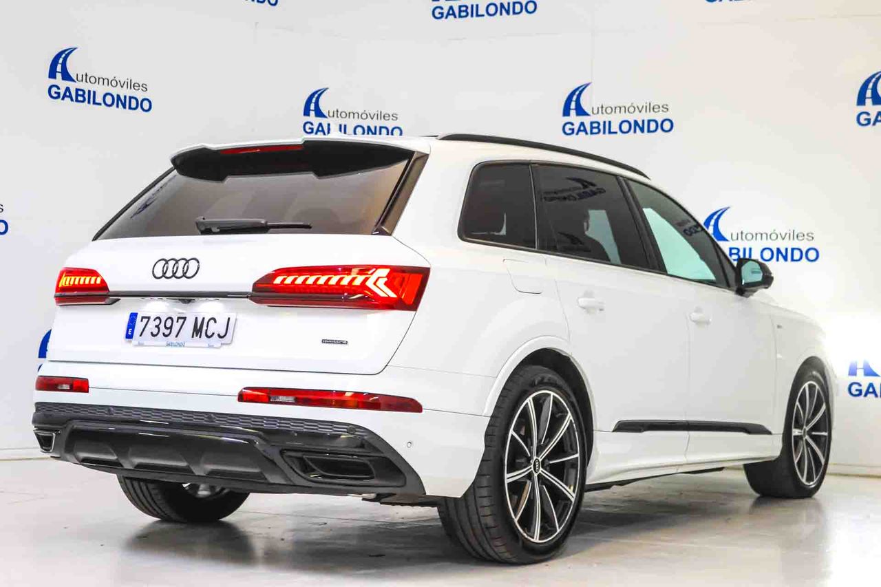 Audi Q7 Black line plus 45 TDI 170kW qua. ti. SLine **Techo panorámico** 7 Plazas - Foto 11