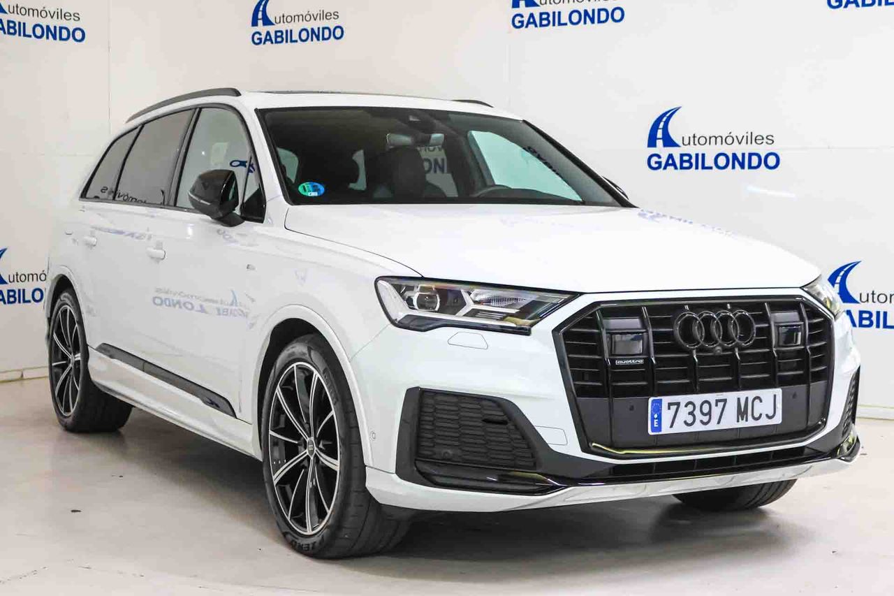 Audi Q7 Black line plus 45 TDI 170kW qua. ti. SLine **Techo panorámico** 7 Plazas - Foto 4