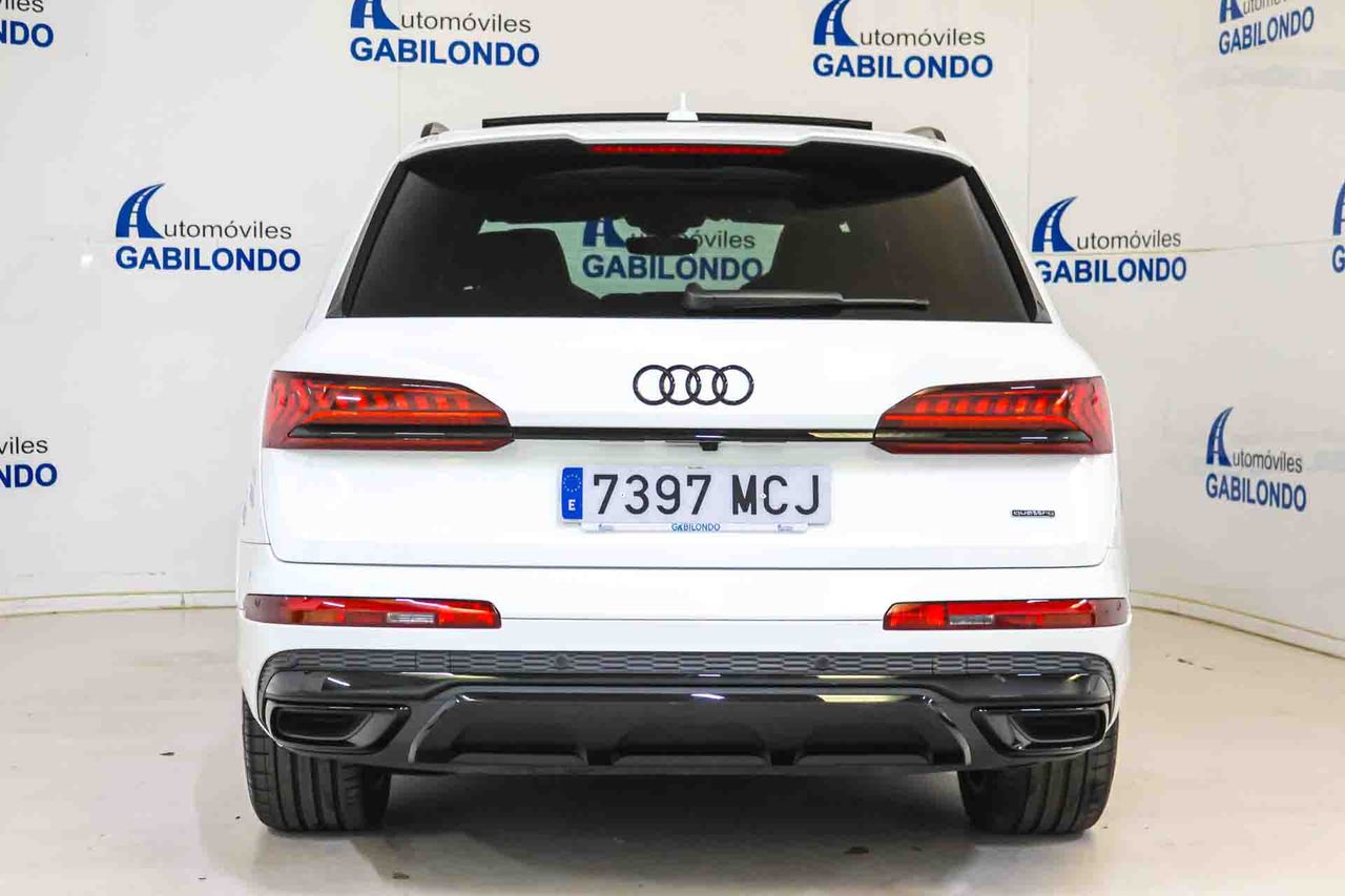 Audi Q7 Black line plus 45 TDI 170kW qua. ti. SLine **Techo panorámico** 7 Plazas - Foto 5