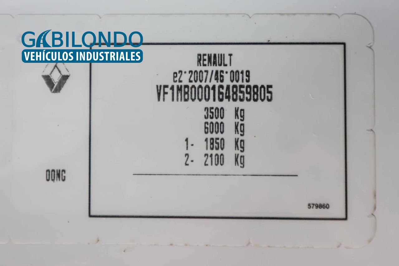 Renault Master Chasis Cabina T L3 3500 Blue dCi 135 - Foto 8