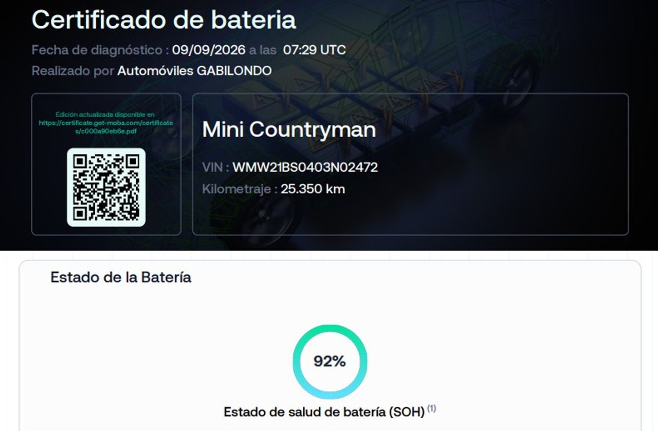 MINI Countryman Cooper S E ALL4 **Techo panorámico** - Foto 10