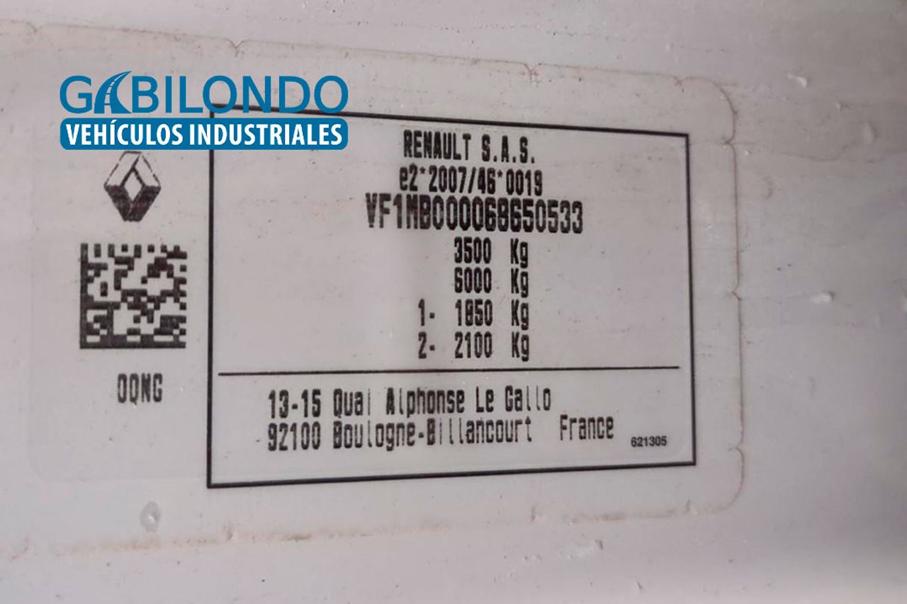 Renault Master Volquete Cabina Sencilla Tracción L2 3500 dCi Basculante - Foto 5