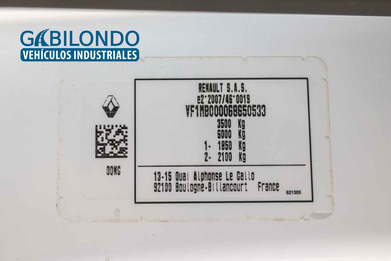 Renault Master Volquete Cabina Sencilla Tracción L2 3500 dCi Basculante - Foto 9