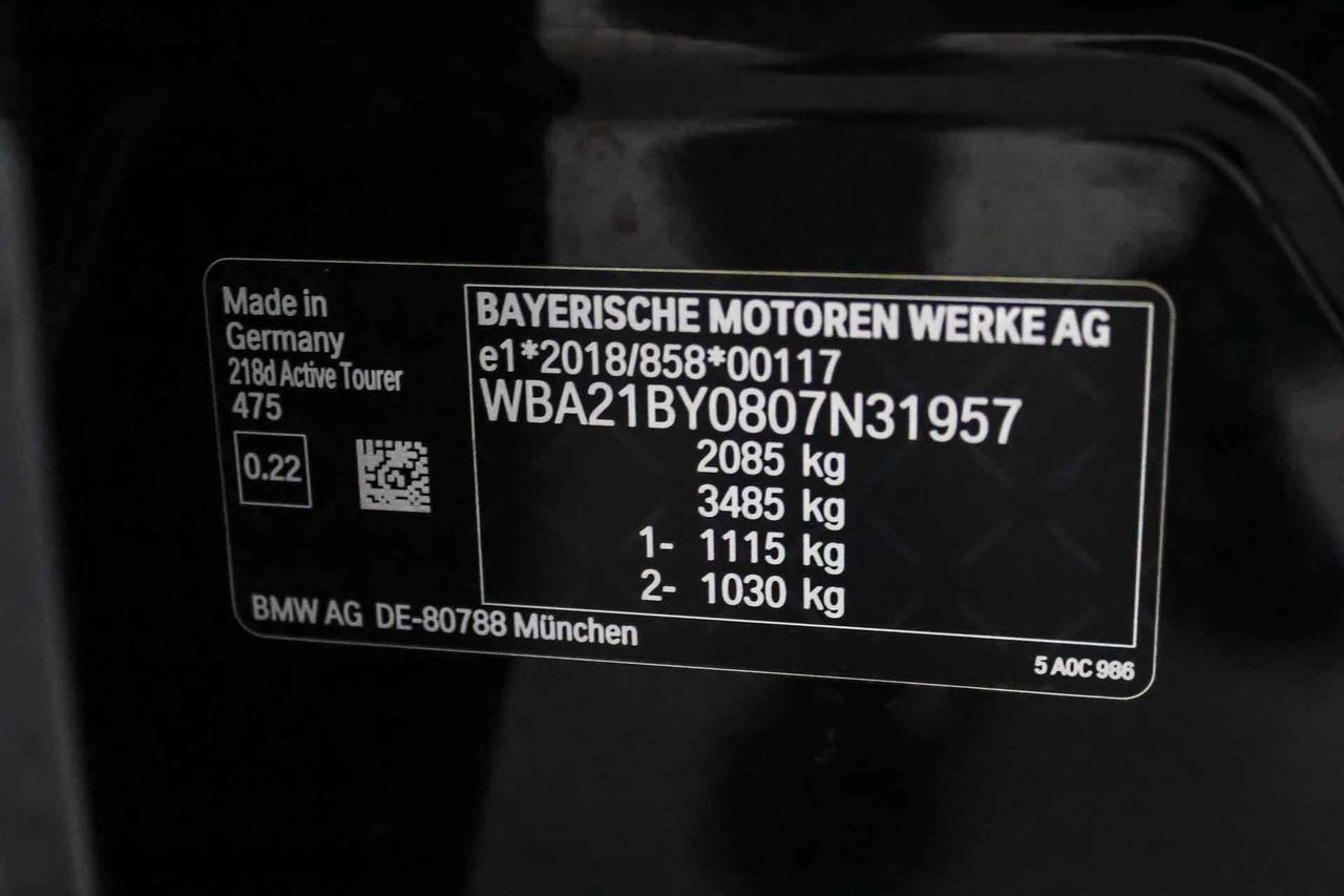 BMW Serie 2 Active Tourer 218d - Foto 8