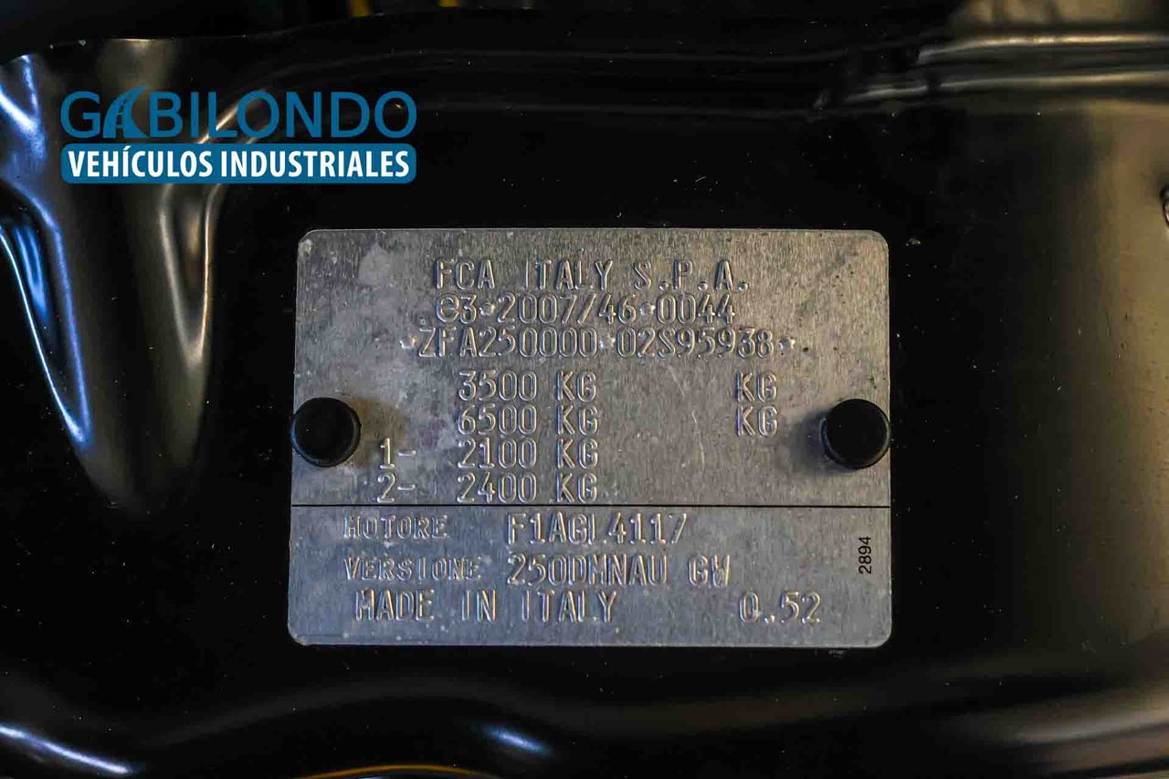 Fiat Ducato Chasis Cabina 35 L Largo 2.3 Multijet Plataforma elevadora - Foto 8