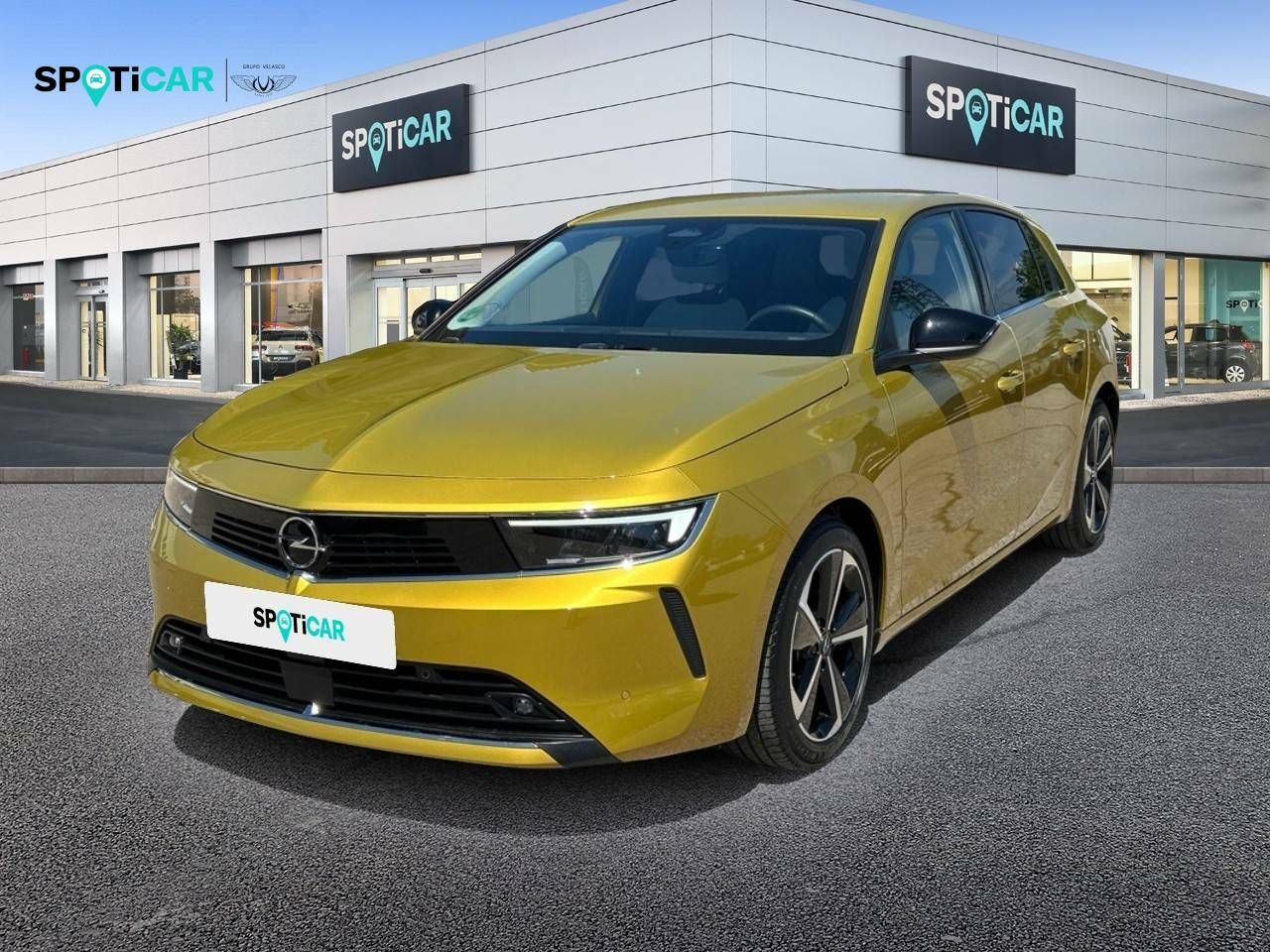 Opel astra 2023 amarillo  de segunda mano - opel astra 2023 /